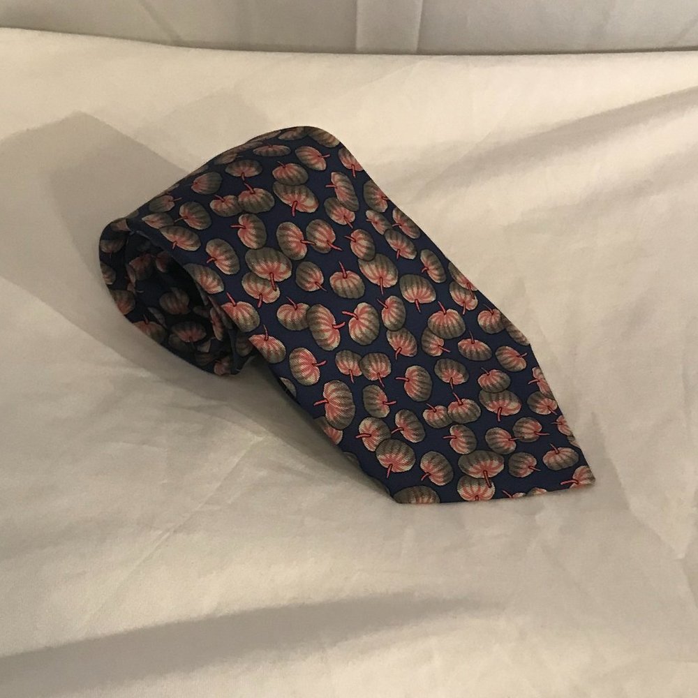 Hermes Paris Unique Display Of Colors Silk Necktie